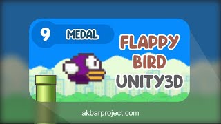 Tutorial Membuat Game Flappy Bird Dengan Unity Part 9  Medali [upl. by Conrad]