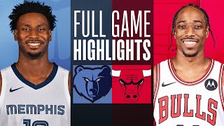 GRIZZLIES at BULLS  FULL GAME HIGHLIGHTS  January 20 2024 [upl. by Akiemahs]