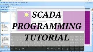 SCADA System Tutorial for Beginners using Wonderware InTouch Software scada automation [upl. by Kcirdec245]