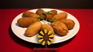 Cómo preparar Croquetas de Roquefort y Cebolla [upl. by Notserp]