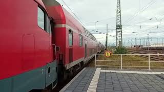 RE2 von der Abteilung nach Nauen über Lübben Lübbenau Königs Wusterhausen Berlin Hbf [upl. by Ramsa]