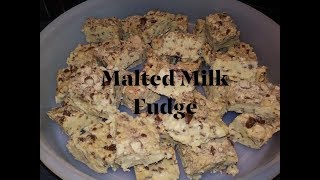 Malted Milk Fudge [upl. by Bathelda234]