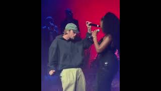 Tems amp Justin Bieber  Essence  Live at Coachella 2024 [upl. by Attelra]