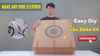 MAKE ANY BIKE ELECTRICYES [upl. by Bryon704]