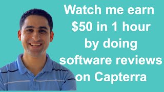 Capterra  watch me make 50 USD in an hour doing software reviews [upl. by Cynthla]