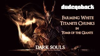 White Titanite Chunk Farming  Tips N Tricks  Dark Souls 1 [upl. by Navek]