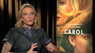 Cate Blanchett chats about Carol and her two Oscar wins [upl. by Reginnej]