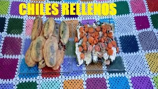 Como Hacer Estos Ricos Y Deliciosos Chiles Rellenos Super Fácil De Hacer [upl. by Reeve910]