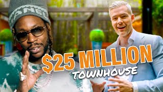 2 Chainz Goes Inside A 25 Million NYC Luxury Townhouse with Ryan Serhant  GQ [upl. by Clarkson717]