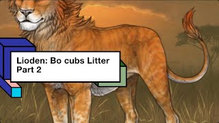 Lioden Bo cubs Litter Part 2 [upl. by Asiral]