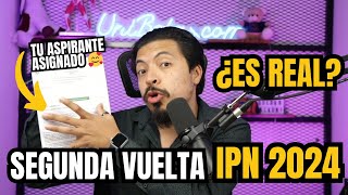 Segunda Vuelta IPN 2024 Te Revelo Fechas Oficiales y Trámites para Ingresar al Nivel Superior [upl. by Babbette]