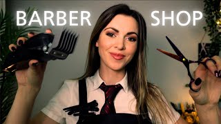 ASMR Barbershop  The ULTIMATE VIP Treatment Haircut Clippers amp Style 25HRS compilation [upl. by Ynes]