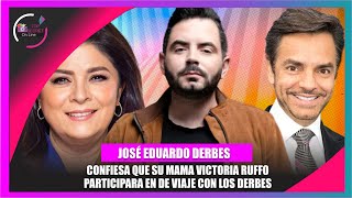 José Eduardo quiere a sus padres juntos en De viaje con los Derbez [upl. by Sert808]