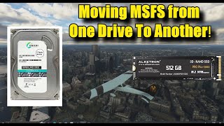 FS2020 How To Move Steam MSFS from One Drive To Another  Without Reinstalling [upl. by Joleen]