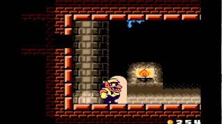 Wario Land 2  Secret Chapter 2  Defeat the Giant Snake  Secret Entrance  GBC [upl. by Il209]