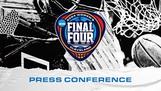 Press Conference Iowa vs UConn Postgame  2024 NCAA Tournament [upl. by Llertnor778]