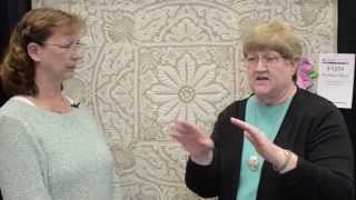 Interview Cindy Needham  3rd Place Winner AQS QuiltWeek  Paducah 2014 [upl. by Clapper]