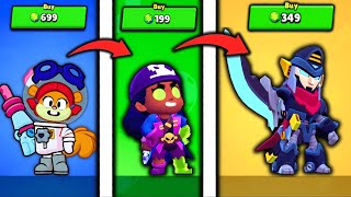 BENİ ÖLDÜREN KARAKTERE DÖNÜŞÜYORUM 2200TL😭 Brawl Stars [upl. by Grata804]