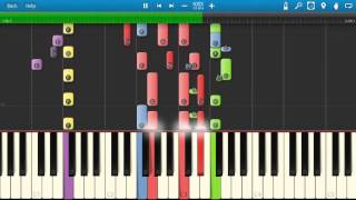 Stevie Wonder  Living For The City  Piano Tutorial  Synthesia Cover [upl. by Marlane]