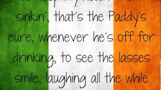 The Dubliners  Rocky Road To Dublin HQHD Lyrics [upl. by Annavahs444]