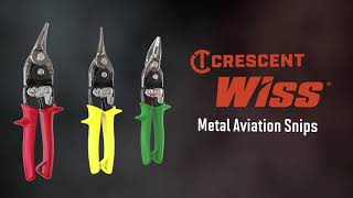 Crescent Wiss  Metal Aviation Snips [upl. by Miko737]