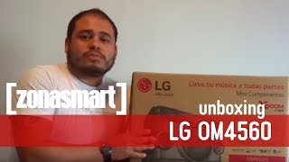 LG OM4560 unboxing y primeras impresiones [upl. by Henrietta]