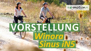 Winora Sinus iN5  2020  Ein sportives Komfort eBike [upl. by Fokos618]