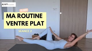 ROUTINE BIENÊTRE ABDOS – 10 min pour affiner votre taille et renforcer vos abdos 💪  Séance 2 [upl. by Allegna]