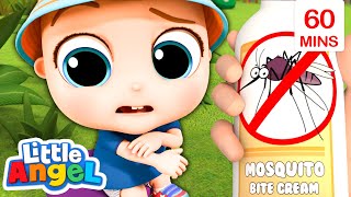 Why Is My Skin So Itchy  Little Angel Fun Cartoons  Moonbug Kids Cartoon Adventure [upl. by Eijneb46]