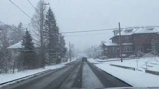 Winter Storm March 14 2023 Hazleton PA Area [upl. by Tristram]