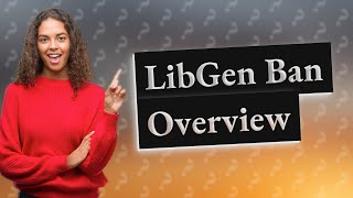 Which countries banned LibGen [upl. by Faythe108]