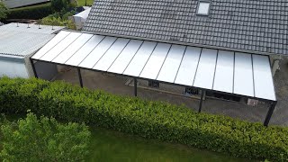 Carport aus Aluminium Montage [upl. by Ferne]