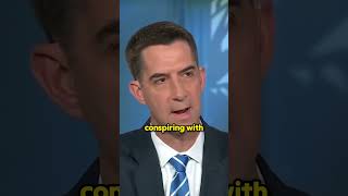 Tom Cotton Claps Back at Biased Reporter 🤣 [upl. by Tamaru]