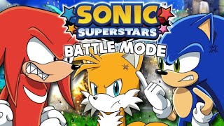 WHO WILL WIN Team Sonic Play Sonic Superstars Battle Mode [upl. by Sert]