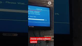 dishtv setbox update  firt installation dishtv set box software updete [upl. by Anaehs]