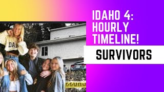 Idaho 4 The Survivors from 12am 12pm🤯 Must WatchHourly Breakdown of Timeline Tarot Reading [upl. by Ennaitak]