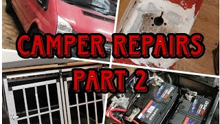 Ford Transit 2012 Camper Van RepairsUpgrade Diesel heater install and Electricals Part 2 [upl. by Assirec881]