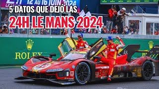 5 Datos que dejó las 24 HORAS de LE MANS 2024 [upl. by Oates]