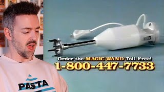 Matteo Lane Reacts To 90s Infomercials Magic Wand [upl. by Ecyar893]