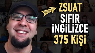 1 Yıl Boyunca İngilizce Konuşmak 375 Farklı Kişi [upl. by Beedon338]