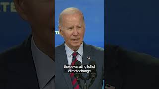 Biden Climate Change Is Ultimate Threat to Humanity [upl. by Hicks]