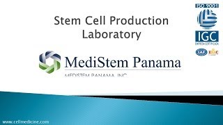 Medistem Panama  Inside our adult stem cell laboratory [upl. by Mahalia]