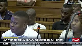 Senzo Meyiwa Murder Trial  Accused deny involvement in murder [upl. by Odrarebe]