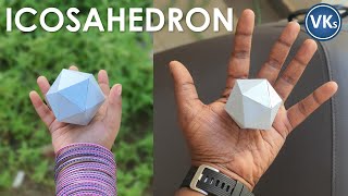 How to Make Icosahedron  VinKrish Solutions [upl. by Faso45]