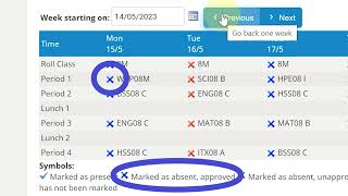 BPSSC Daymap Parent Portal Part 2  How to check student attendance [upl. by Alyakim]