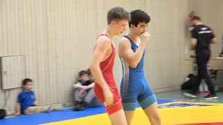 Wrestling  Ringen MDM 2024 in Jena Jugend B U14 57 kg Murat  Salamov Finale 1  2 [upl. by Egiap]