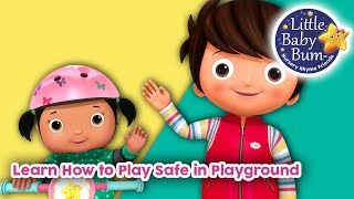 Learn How To Play Safe in Playground  Learn With LBB  Little Baby Bum [upl. by Hyacintha]