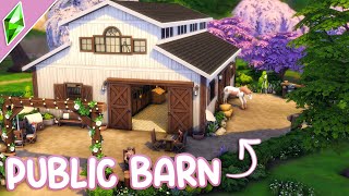 Building Magnolia Blossom Stables  Sims 4 [upl. by Coulter]