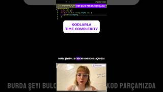 Kodlarda Time Complexity hesaplamayazılım algoritma canlı yapayzeka cs code javascript [upl. by Ecnar733]