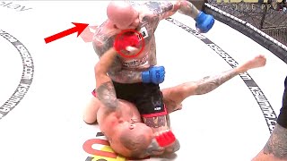 World Boxing Champion gets UNREAL MMA KNOCKOUTKrzysztof Glowacki [upl. by Guinna]